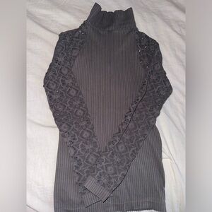 Free People Top with Sleeve detail